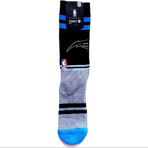 Stance NBA City Gym Orlando Magic Crew Socks Large - Picture 2 of 5